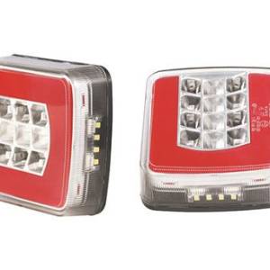 Стоп диоден с неон 12-24V L/R