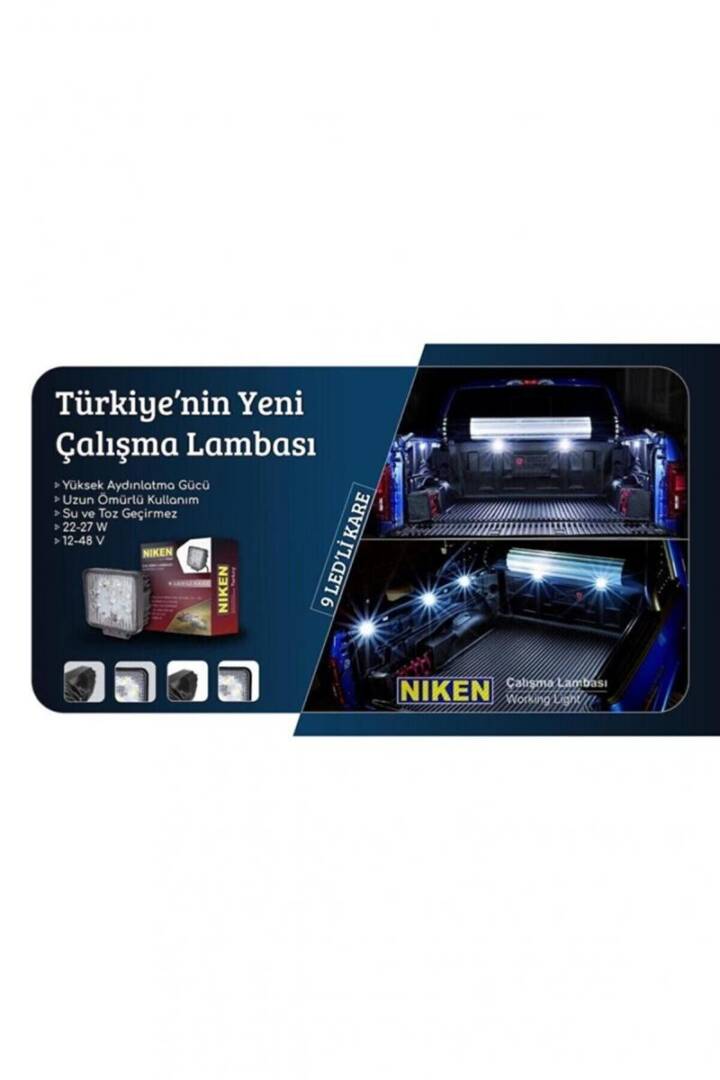 LED халоген 9 диода NIKEN - Image 3