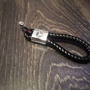 КОЖЕН КЛЮЧОДЪРЖАТЕЛ MERCEDES ЧЕРЕН