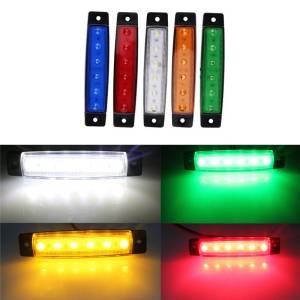 светодиодни габарити за вашият товарен и лекотоварен автомобил с 6 LED диода