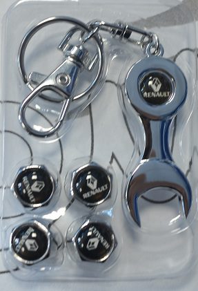 Ключодържател и капачки за вентили RENAULT