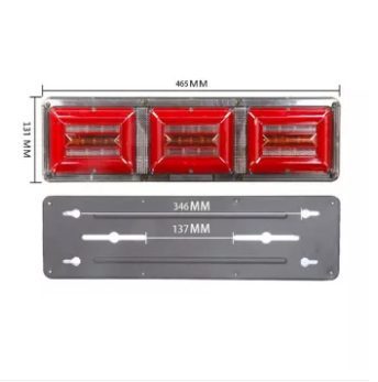 LED стопове с динамичен мигач 24V - Image 3
