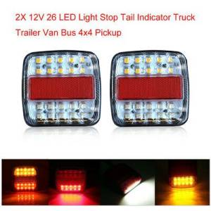 ИЗЧЕРПАНИ! LED комбиниран стоп ремарке камион микробус 4x4 пикап 12V