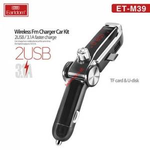 FM Трансмитер / Модулатор за кола + Bluetooth ET- M39