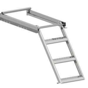 Сгъваема стълба за ремарке с 3 стъпала