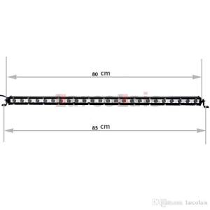 слим лед бар 80см 90W