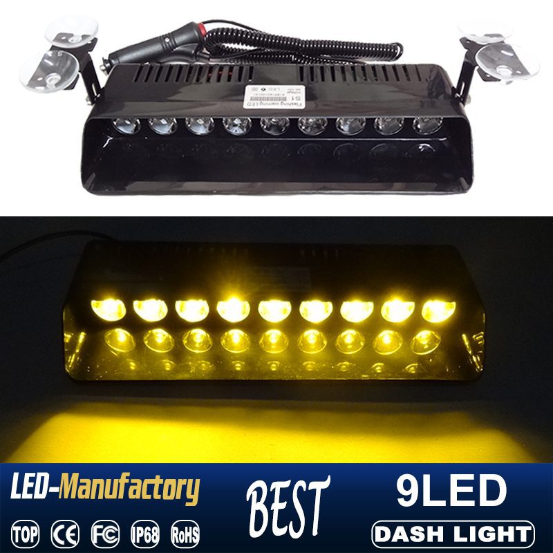 СИГНАЛНА ЛАМПА с 9 LED-35,5 cm