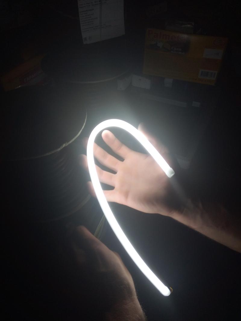 Лента Ангелско око с функция бягащ мигач 45 см 2бр комплект - Image 3