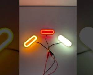 LED габарит с неон