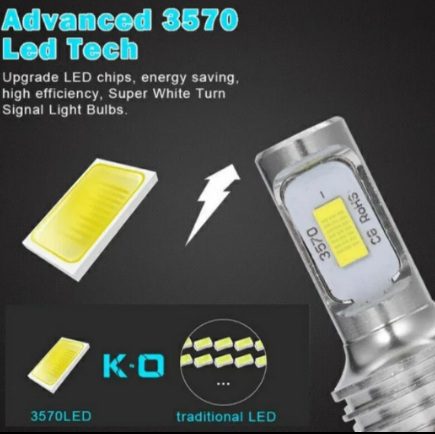 LED Крушки за Фарове без вентилатор H4 - Image 3