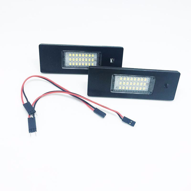 LED плафони за регистрационен номер за BMW E87/ E81/ F20/ E63/ E64/ F12/ F13/ F06/ E85/ E86 - Image 2