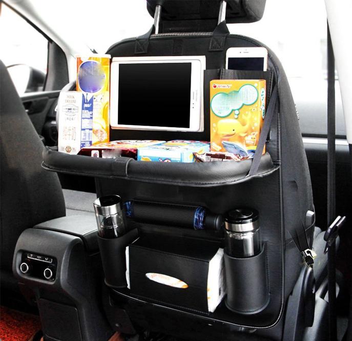 Кожен органайзер за седалка