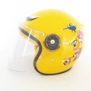 Детска каска жълта