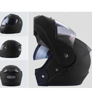 мото каска- отваряема с вградени слънчеви очила