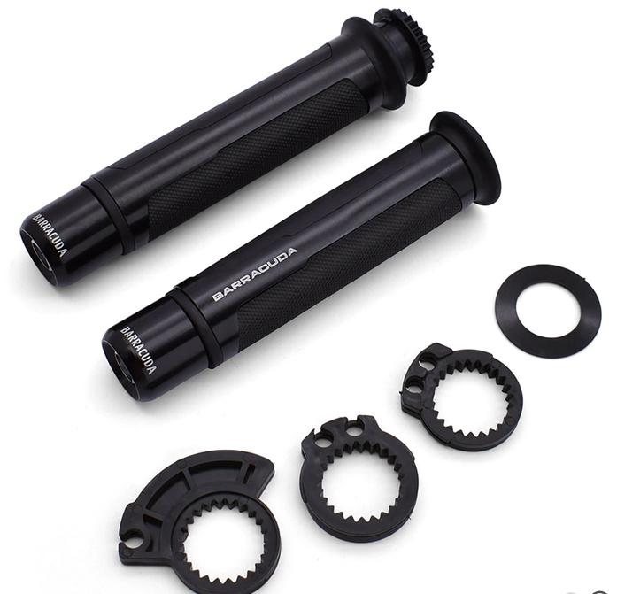 дръжки за мотоциклет с краш тапи-червени - Image 3