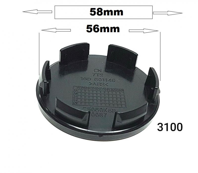 Капачета за джанти на бр. OZ -58mm - Image 2