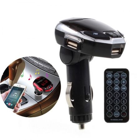 Трансмитер Iron Man с двойно USB, MP3 плеър FM, Bluetooth - Image 2