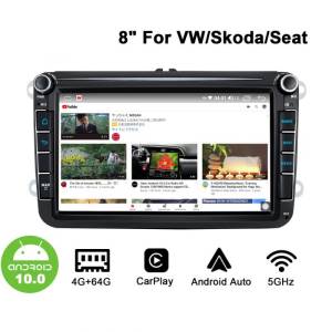 Мултимедия за SKODA SEAT VOLKSWAGEN VW PASSAT GOLF-8''