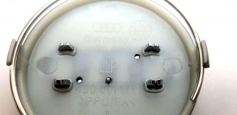 КАПАЧЕТА за джанти -AUDI- 60мм. - 4бр. к-т - Image 3