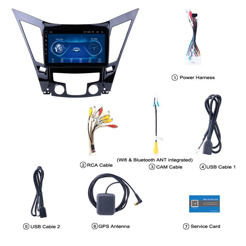Мултимедия за HYUNDAI SONATA 8 I40; I45 - 2010-2015 - Image 3