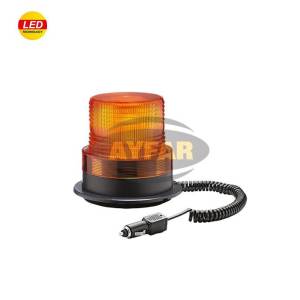 Аварийна сигнална LED лампа 12V/24v  жълта светлина