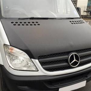КАЛЪФ ПРЕДЕН КАПАК ОТ ИЗКУСТВЕНА ЕКО КОЖА ЗА MERCEDES SPRINTER