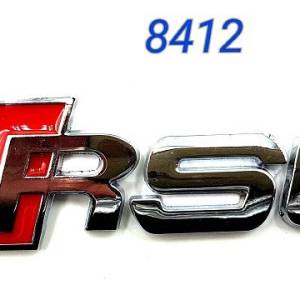 Емблема -8412 - метал - RS 6 - залепваща