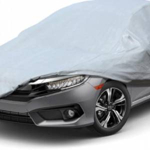 Покривало за кола, джип,SUV,VAN, двойно подсилено и подплатено, Сивo,