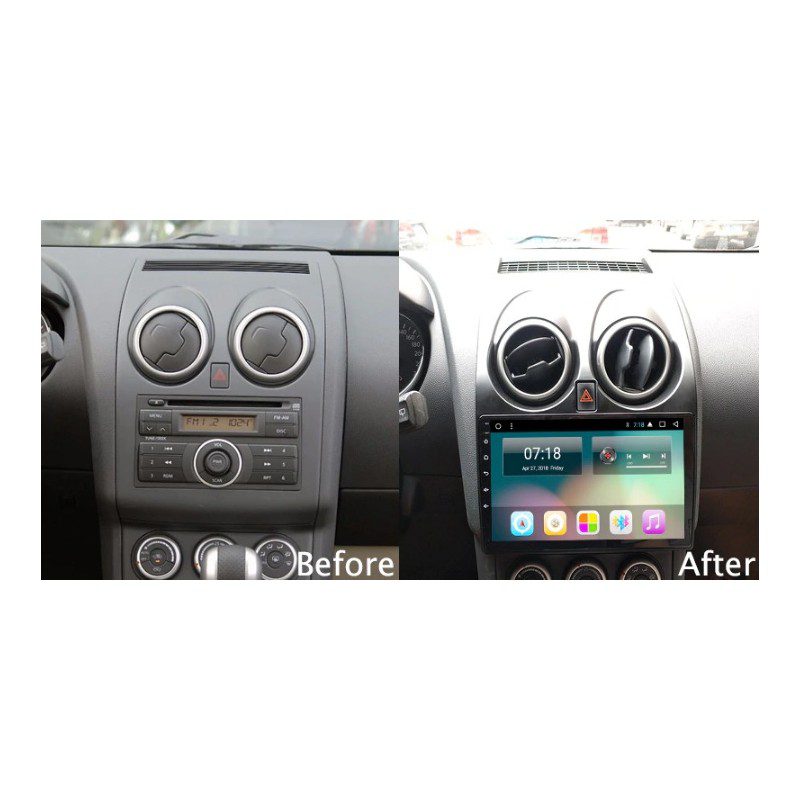 NISSAN QASHQAI 2006-2013 - 9 ИНЧА НАВИГАЦИЯ - Image 3