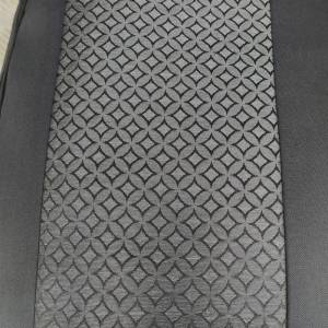 Комплект калъфи за седалки за кола ,тапицерия за предни и задни седалки ,Пълен комплект 8 части, Черно със сиво