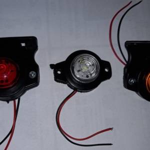 LED габарит висящ мини - бял, жълт, червен