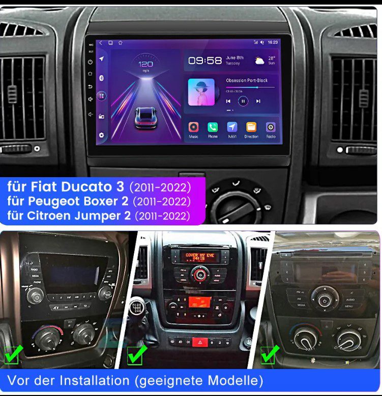 FIAT DUCATO 3 PEUGEOT BOXER 2 CITROEN JUMPER 2 НАВИГАЦИЯ - Image 5