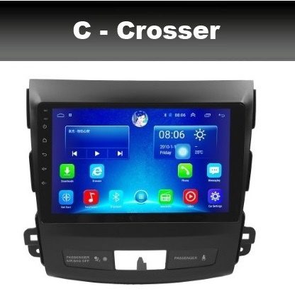 Mitsubishi Outlander Peugeot 4007 Citroen C-Crosser Навигация Андроид - Image 2