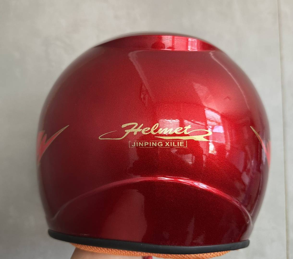 Детска каска отворена червена - Image 3