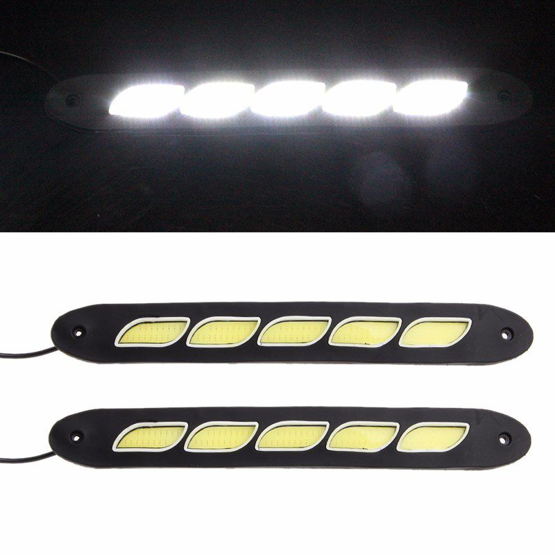 Дневни светлини гумени 10 диода - Image 2