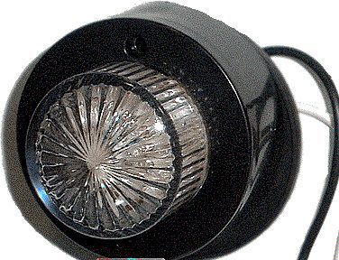 Габарит диоден кръгъл 12/ 24V - диаметър 5см-бял,жълт,червен