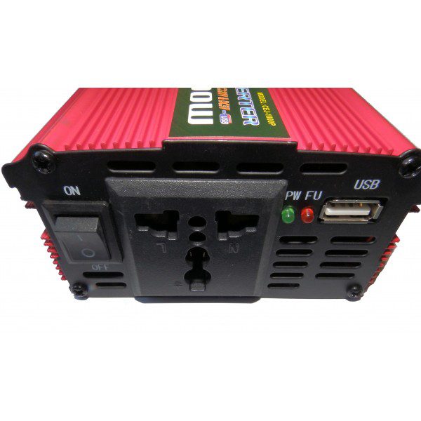Висококачeствен инвертор за автомобил CEJ 12V - 220V, 500W - Image 4