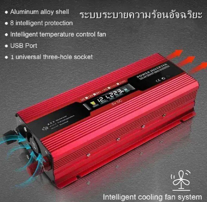 Инверторен преобразувател от 24V -220 V / 1000W - Image 3