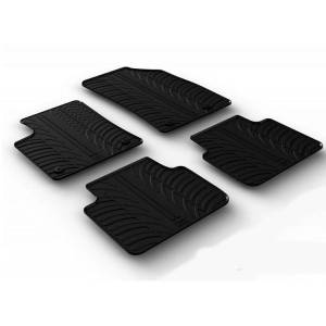 Гумени стелки Gledring за Opel Crossland X 06.2017-