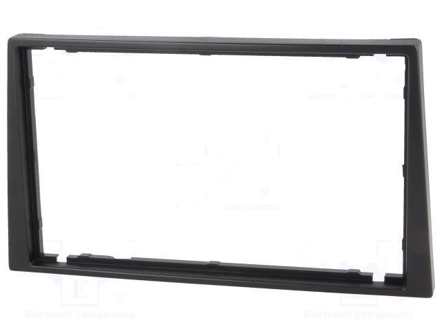 Рамка за радио: 2 DIN: Opel, Renault, Suzuki: черен