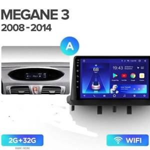 RENAULT MEGANE 3 - 2009-2015  НАВИГАЦИЯ ANDROID
