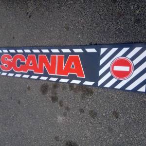 калобран ремарке 35х240 SCANIA син и червен надпис