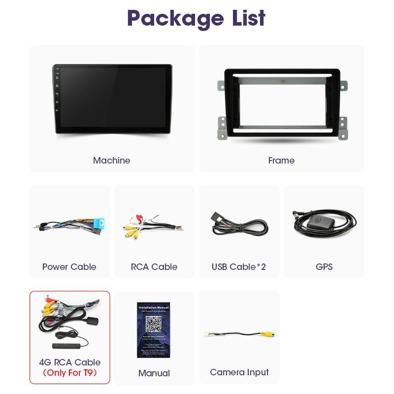 SUZUKI GRAND VITARA 2005 - 2015 - 9'' НАВИГАЦИЯ - Image 4