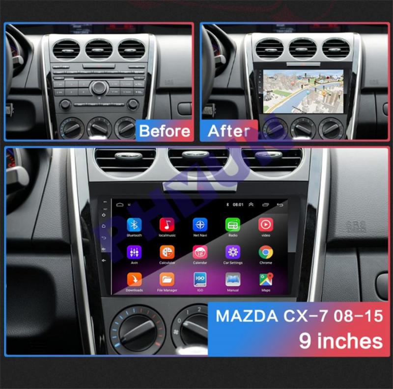 Мултимедия за MAZDA CX7 2008-2015 - 9'' - Image 4