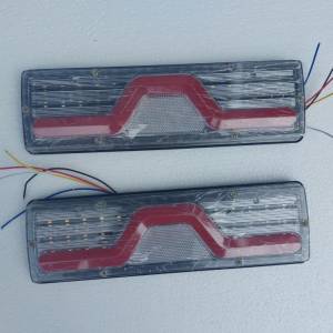 LED стопове с динамичен мигач и неон 12V