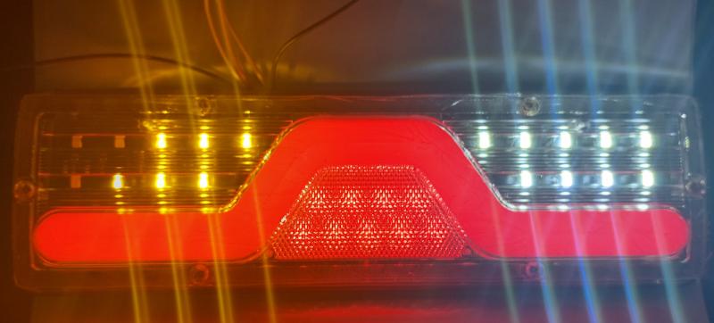 LED стопове с динамичен мигач и неон 12V - Image 3