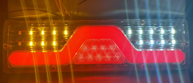 LED стопове с динамичен мигач и неон 12V - Image 5