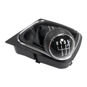 ТОПКА С МАНШОН ЗА СКОРОСТЕН ЛОСТ ЗА VW GOLF V, VI, 6 СКОРОСТИ, ЧЕРЕН С БЯЛ КОНЕЦ