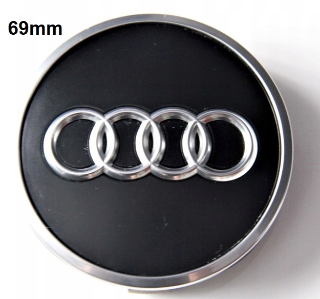 КАПАЧЕТА за джанти -AUDI- 69мм. - 4бр. к-т - Image 3