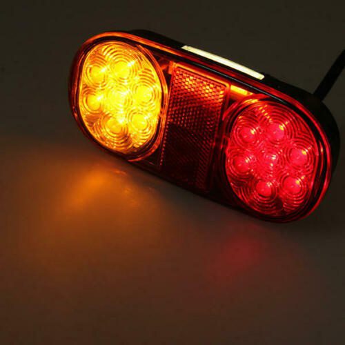 Комплект 2 броя LED Лед Диодни Стопове, 12V, За Камион, Ремарке, Бус, Каравана, Кемпер, Е-Mark - Image 3